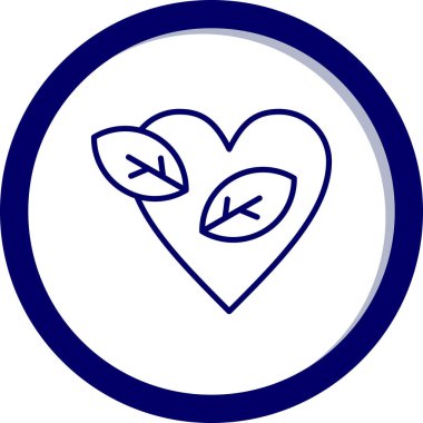 Bir ağaç simgesinin vektör illüstrasyonu