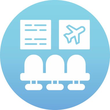 Uçak. Web simgesi basit illüstrasyon