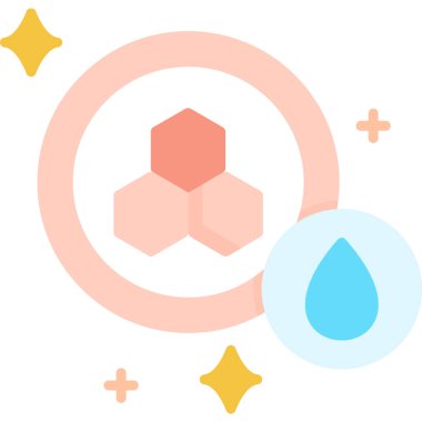 Temiz sabun rengi vektör çizimi