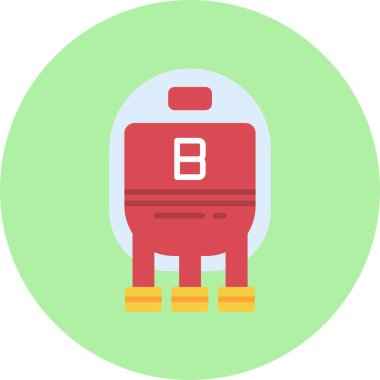 oyuncak düz renkli simge