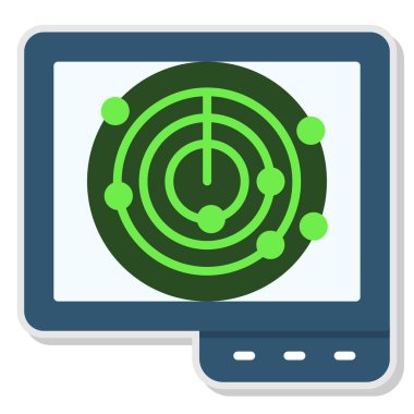 Güvenlik simgesi, vektör çizimi