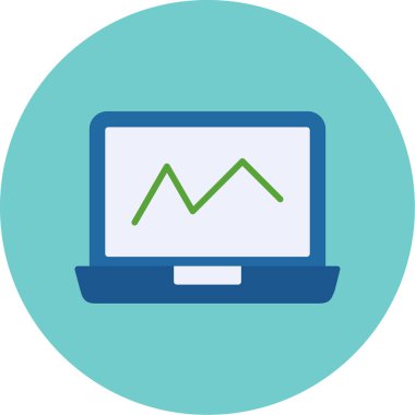 Bilgisayar. Web simgesi basit tasarım