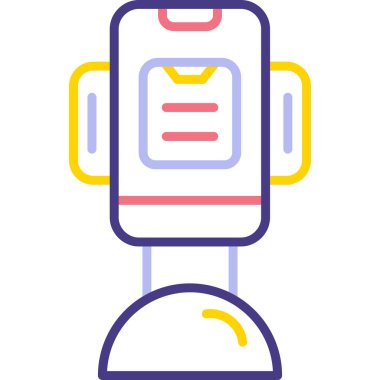 Modern eğitim ikonunun vektör illüstrasyonu