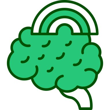 Beyin zihin simgesi