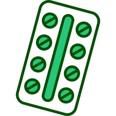 hap vektör simgesi basit tasarım illüstrasyonu