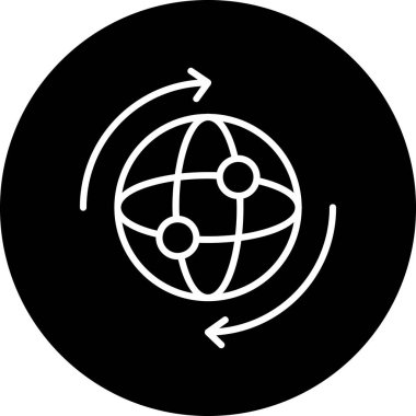 seo modern simgesinin vektör illüstrasyonu