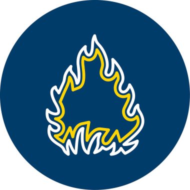 Simge vektör resimlemesini ateşle.