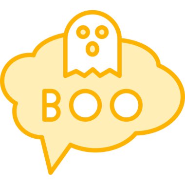 Cadılar Bayramı ikon vektör illüstrasyonu