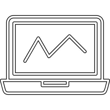 ok imleci ile dizüstü bilgisayar