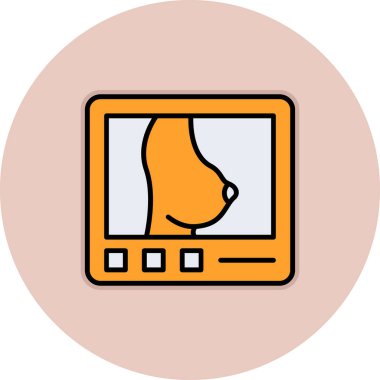 Bir fare simgesinin vektör çizimi