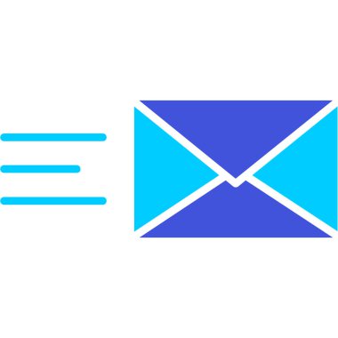 zarf simgesi vektör illüstrasyonu