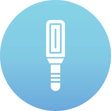 fırça simgesi, vektör illüstrasyonu