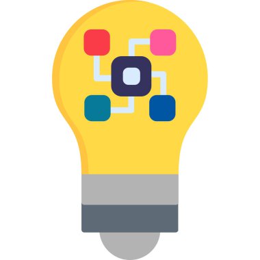 ampul fikri ışık simgesi