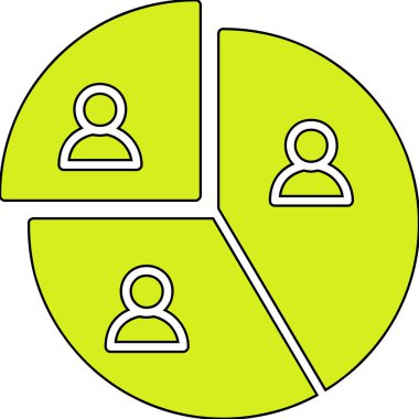 İnsan simgesinin vektör illüstrasyonu