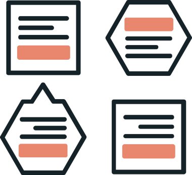 seo modern simgesinin vektör illüstrasyonu