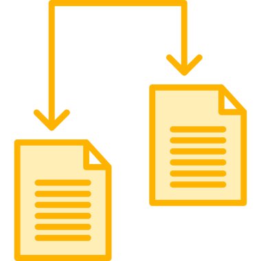 Veri paylaşımı vektör simgesi