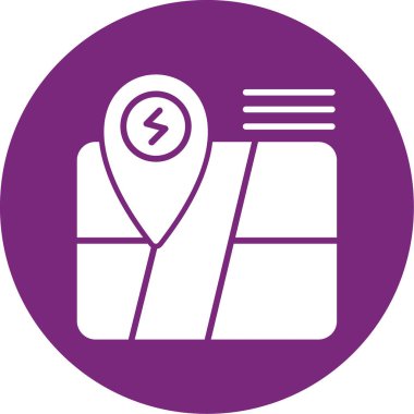 konum pin simgesi, vektör illüstrasyonu