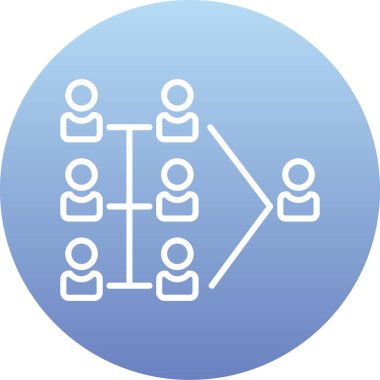 şebeke. Web simgesi basit illüstrasyon