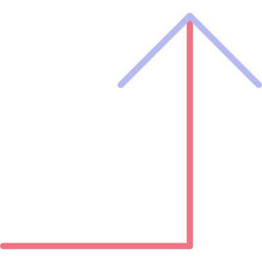 grafik ikonu vektör illüstrasyonu