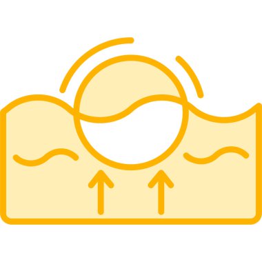 Hava durumu simgesi, vektör illüstrasyonu