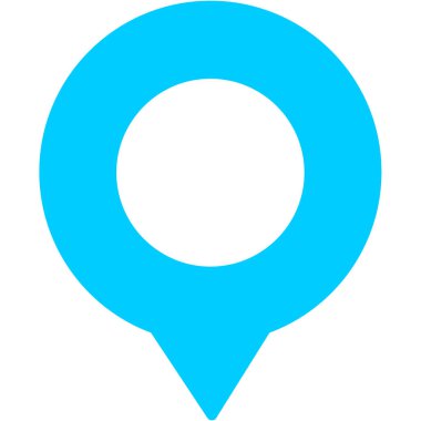 konum işaretleyici simgesi düz biçimli