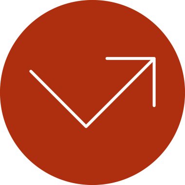 Ok simgesi. vektör illüstrasyonu