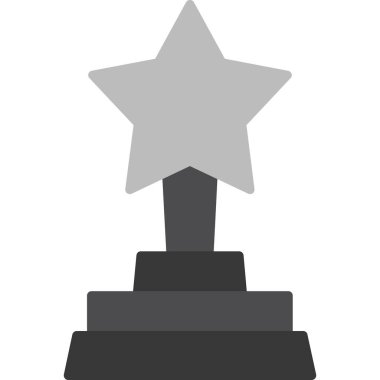 Trophy Düz Vektör Simgesi