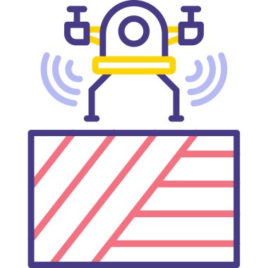 radyo web simgesi basit illüstrasyon