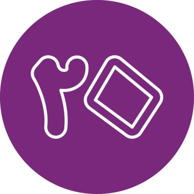 Gıda simgesinin vektör illüstrasyonu