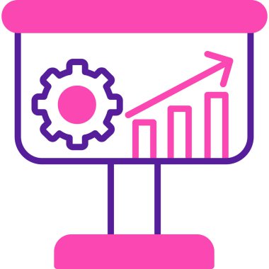 Teçhizat Web simgesi basit illüstrasyon