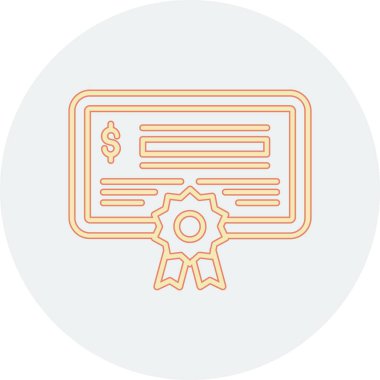 Bağ ağı simgesi, vektör illüstrasyonu