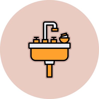 Modern b simgesinin vektör illüstrasyonu