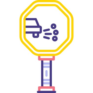 Trafik ışığı simgesi vektör illüstrasyonu