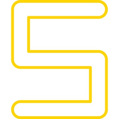 Kontur vektör simgesini Döndür