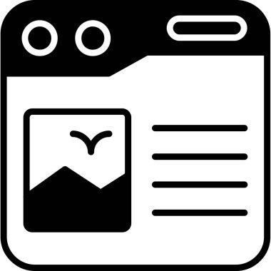 Belge simgesinin vektör illüstrasyonu