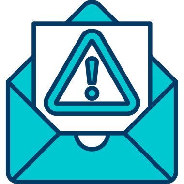 Uyarı e- posta simgesi