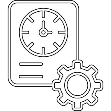 ayar simgesi, vektör illüstrasyonlu dişli ayarları