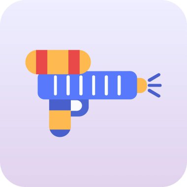 Silah. Web simgesi basit illüstrasyon