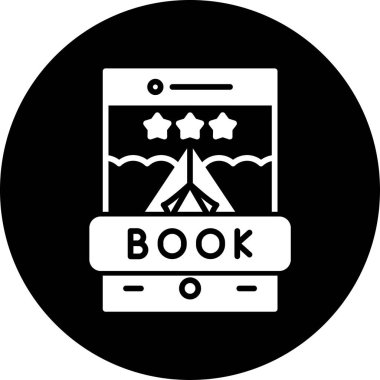 kitap simgesi, vektör illüstrasyonu