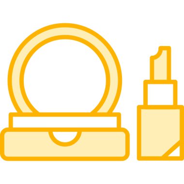 güzellik kozmetik simgesi vektör çizimi