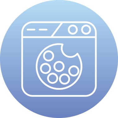 Modern simgenin vektör illüstrasyonu