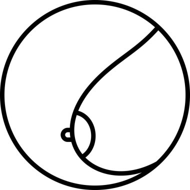 Çizgi film topunun vektör çizimi