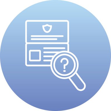 Arama vektör simgesini bul