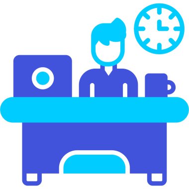 masa simgesi vektör illüstrasyonu