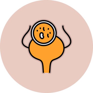 Fişi olan bir kadının vektör çizimi