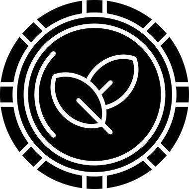 Bir ağaç simgesinin vektör illüstrasyonu