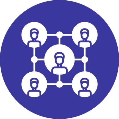 İnsan simgesinin vektör illüstrasyonu