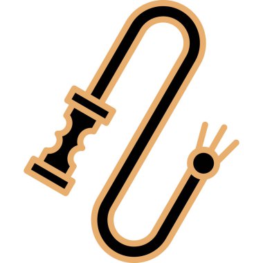 Bir el çizimi karalama biçiminin simgesi