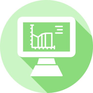 seo modern simgesinin vektör illüstrasyonu