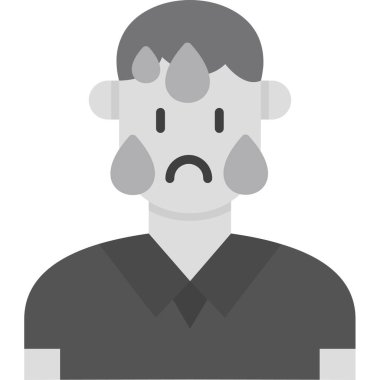 Man avatar karakter vektör illüstrasyon grafik tasarımı